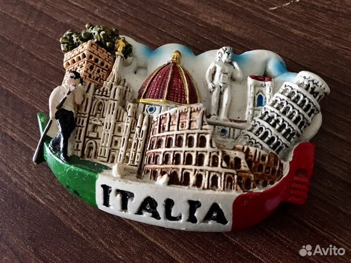 Магниты на холодильник из разных стран