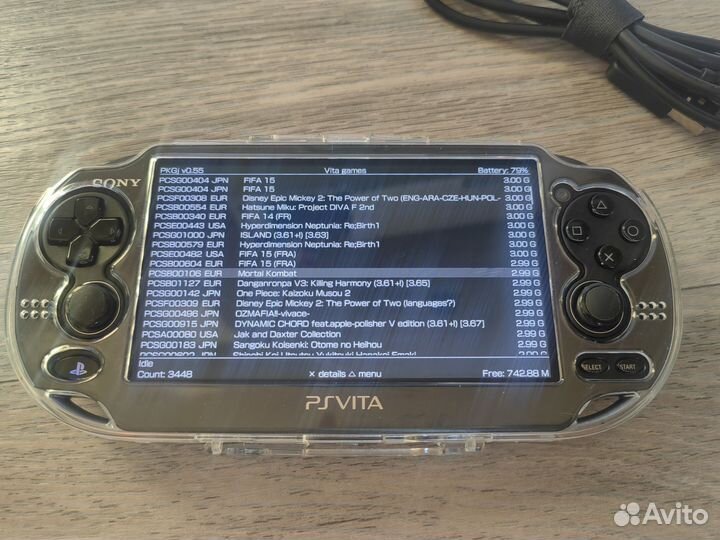 Ps Vita Fat / Прошитая