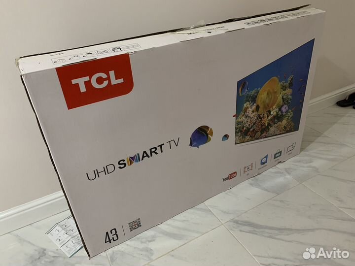 Телевизор бу TCL 43 дюйма