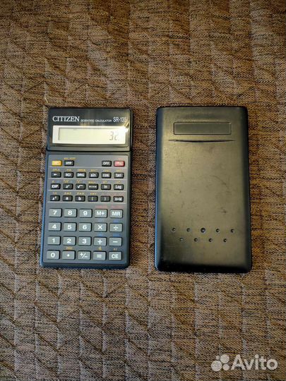 Калькулятор инженерный научный citizen sr-135