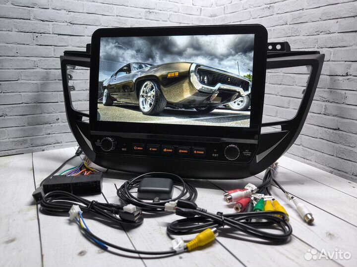 Магнитола hyundai Tucson 2gb/32gb 10 дюймов