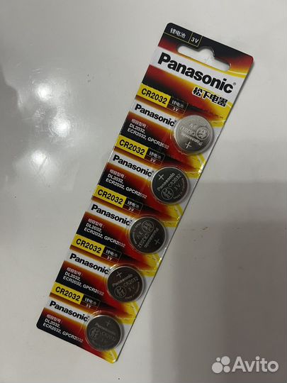 Батарейки 2032 Panasonic