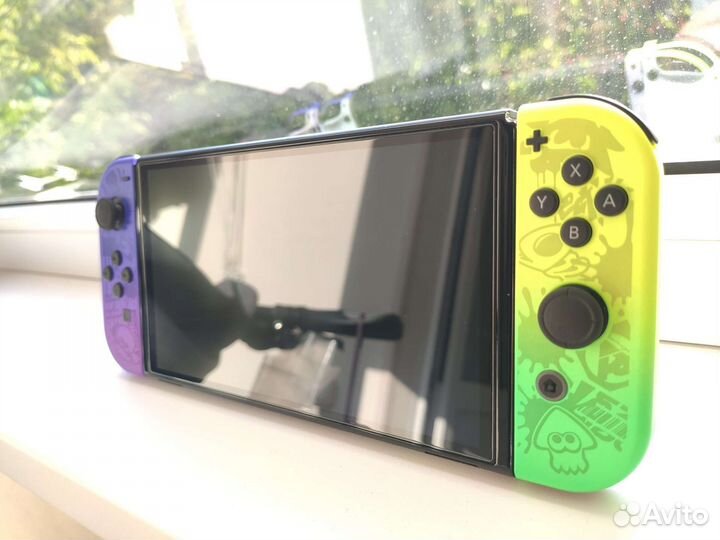 Nintendo switch Oled splatoon 3 edition Прошитая