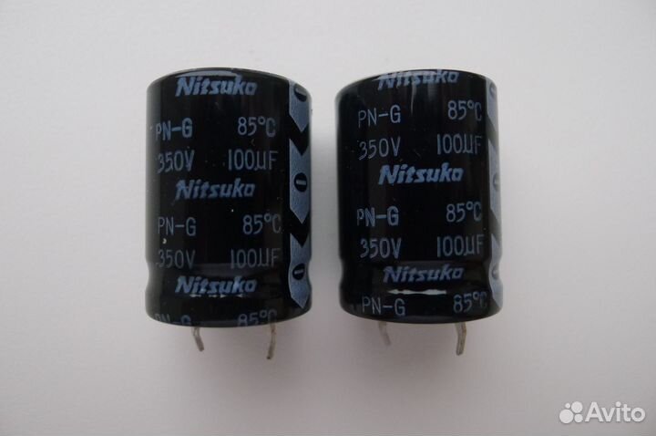 Конденсаторы электролитические Panasonic и Nitsuko