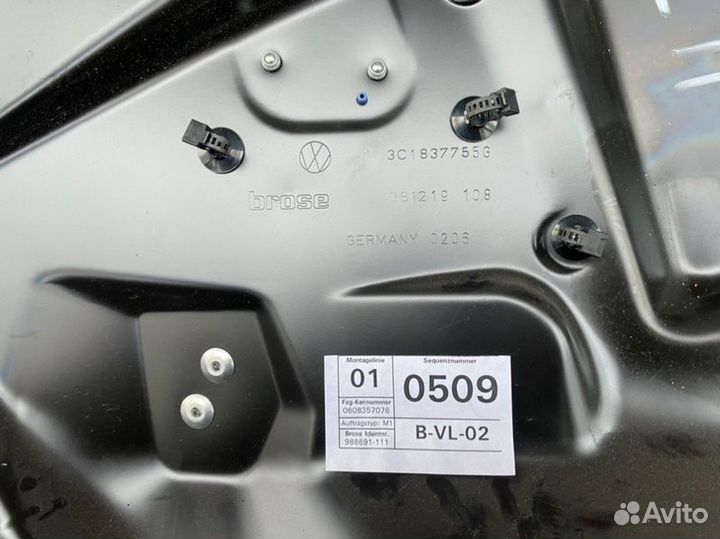 Механизм стеклоподъемника передний левый Vw Passat