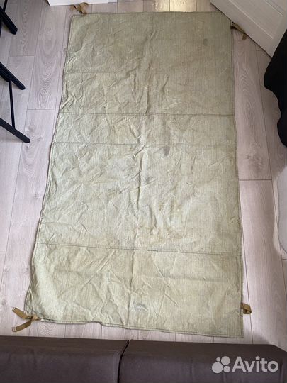 Брезент военный огнеупорный