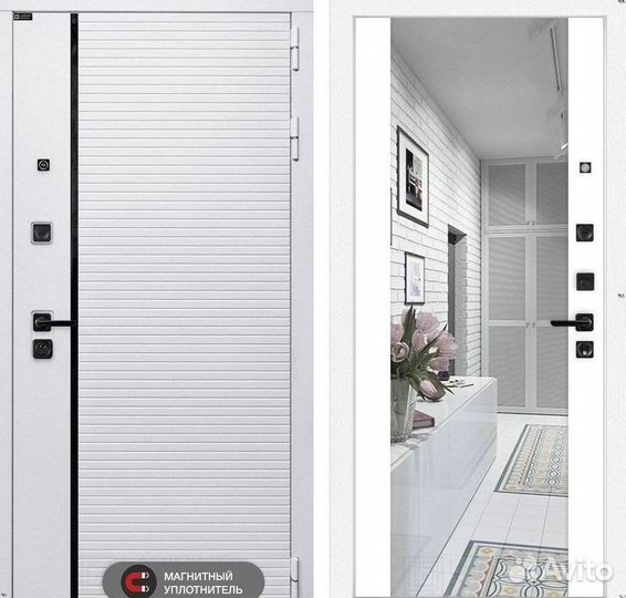 Дверь входная Белая решение для пик Италия
