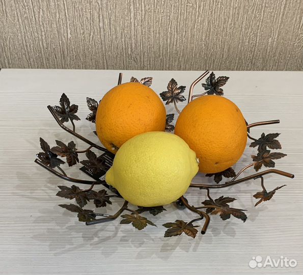 Ваза для фруктов сталь Реутер гмбх Германия новая