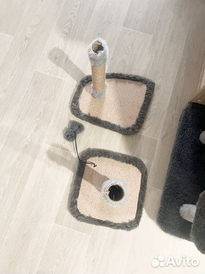 Когтеточка с домиком высокая