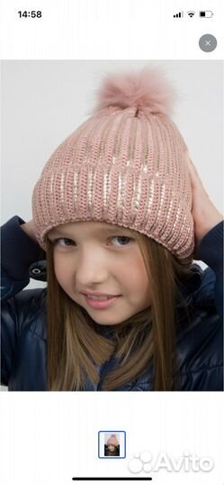 Шапка акула на девочку