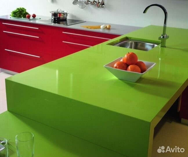 Столешница из искусственного камня под заказ