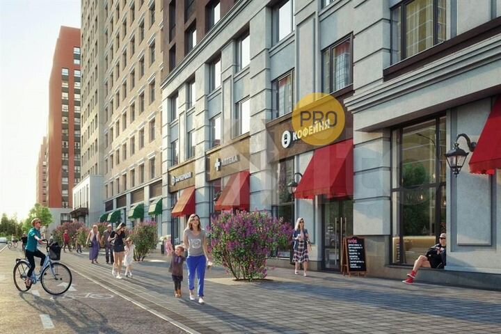 2-к. квартира, 60,7 м², 3/17 эт.