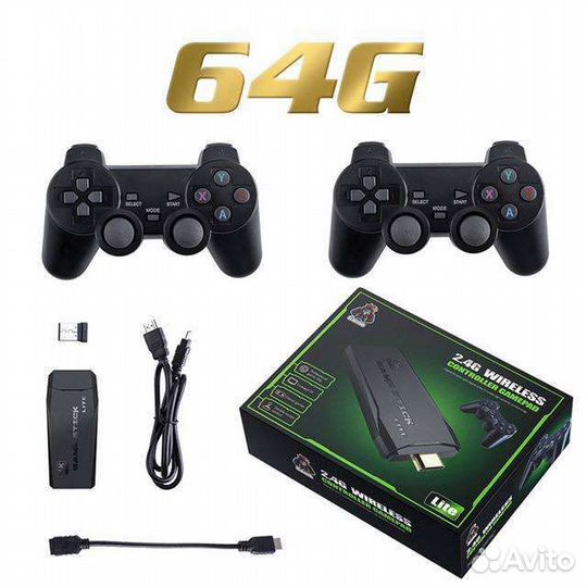 Игровая приставка game stick lite 4k 64gb