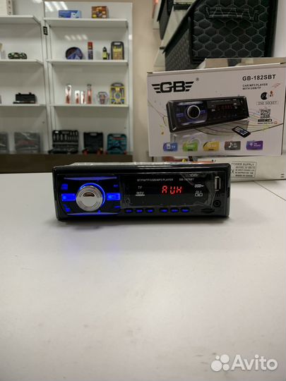 Магнитола с блютусом 1 din, новые