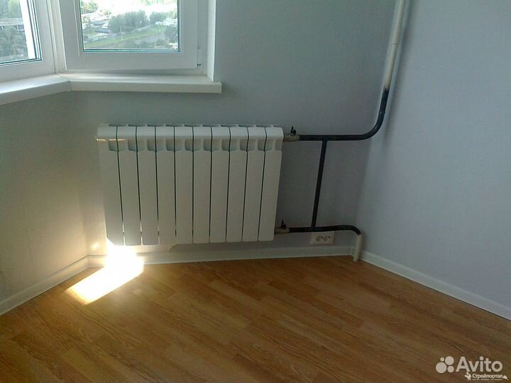 Замена радиаторов, батарей отопления. Сварка