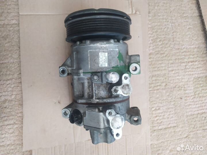 Компрессор кондиционера Тойота Авенсис 2 1ZZ