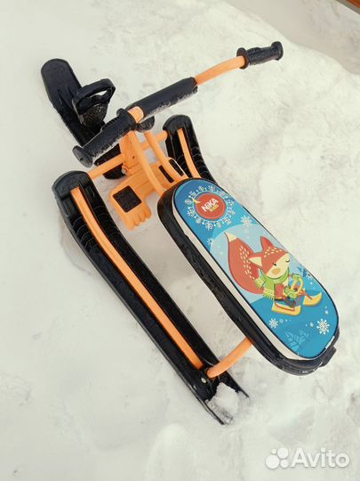 Детский снегокат бу