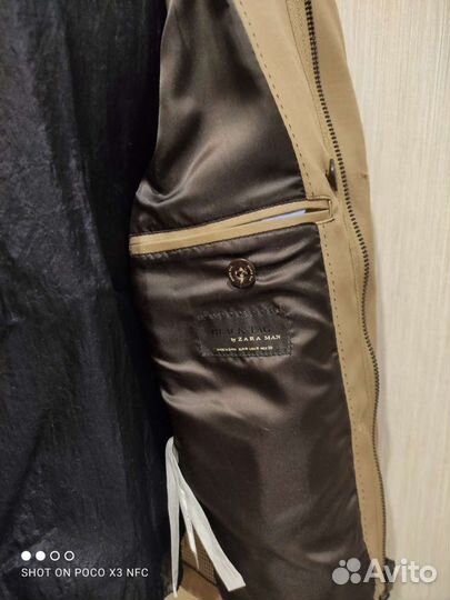 Тренч мужской Zara
