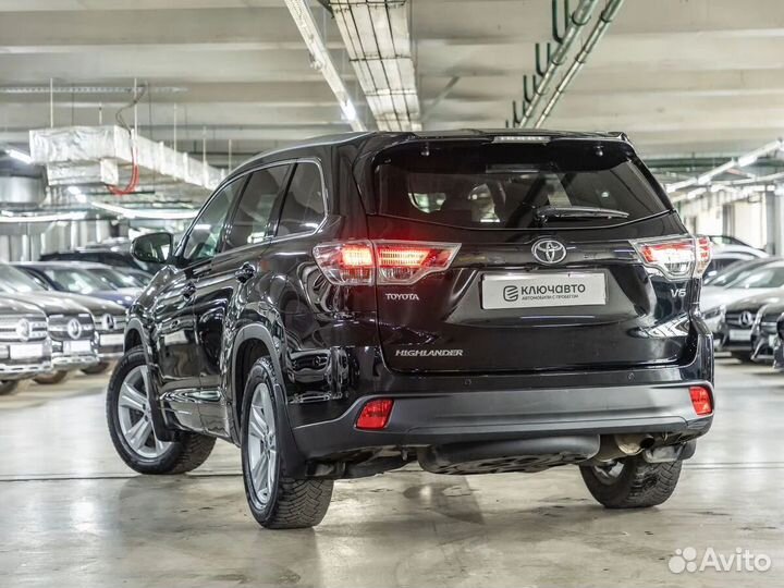 Toyota Highlander 3.5 AT, 2013, 82 740 км