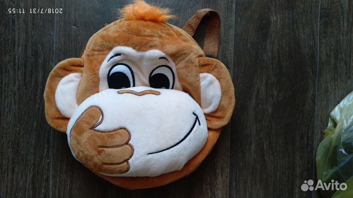 Рюкзак-игрушка музыкальный новый