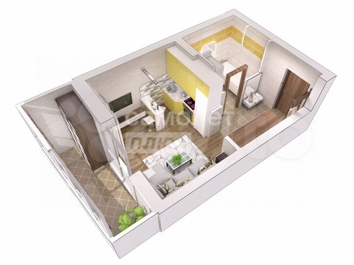 Квартира-студия, 26 м², 11/16 эт.