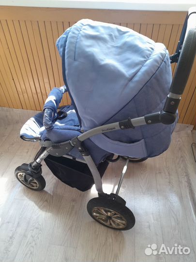 Коляска 2 в 1 индиго