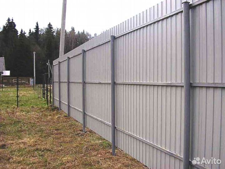 Забор профлист