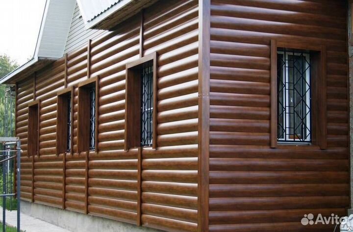 Сайдинг Вудсток Мореный дуб, м.кв