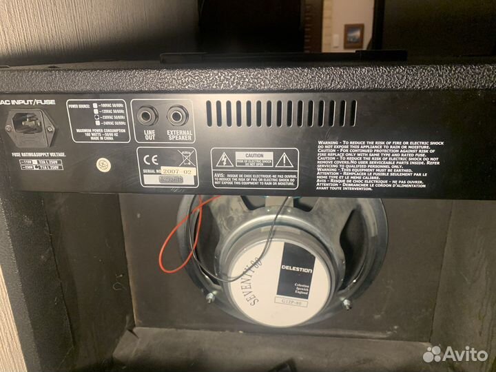 Комбоусилитель Harley benton 80 watt