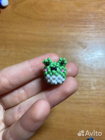 Мини амигуруми из бисера