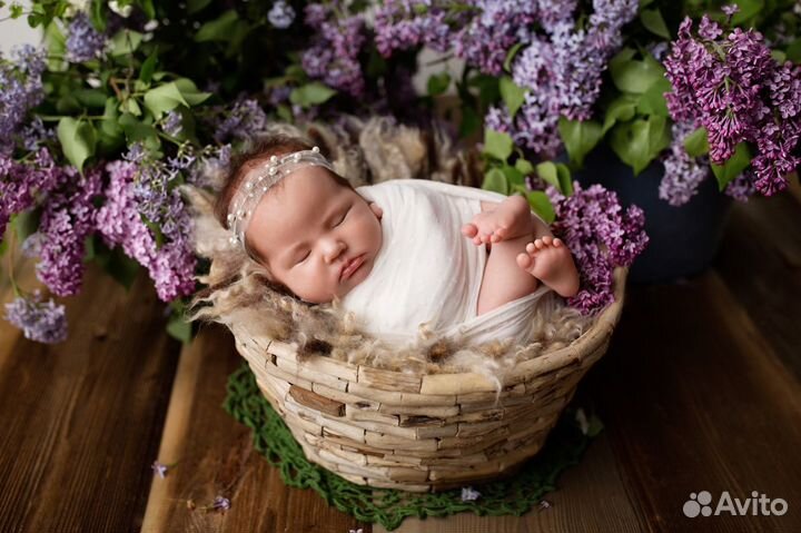 Фотосессия новорожденных