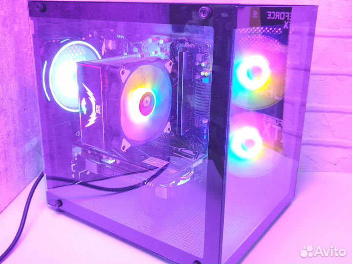 Игровой пк/ryzen 3600/rtx2060 6gb/32gb ddr4