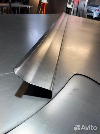 Порог Nissan Navara 3 пок. рест., дорест