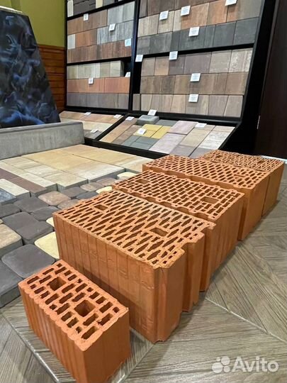 Теплый блок керамика строительный поризованный