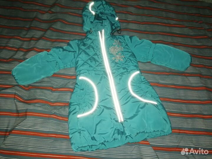 Куртка зимняя для девочки98 104