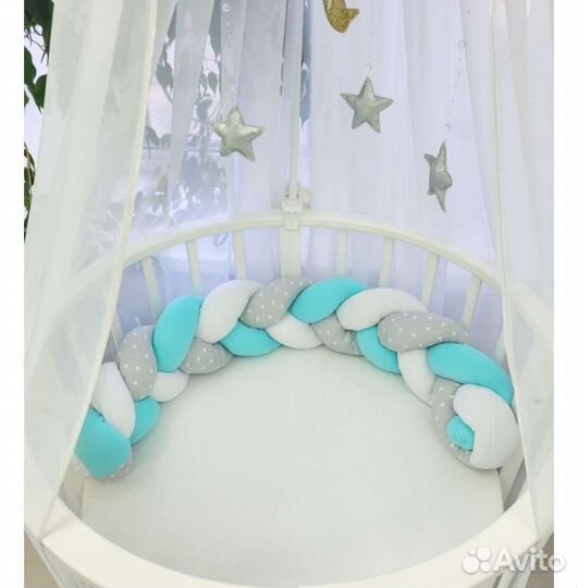 Бортики в кроватку 