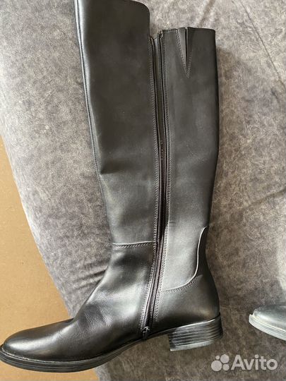 Сапоги натуральная кожа