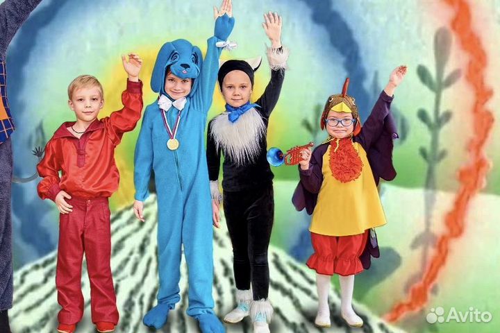 Костюмы героев Бременских музыкантов прокат