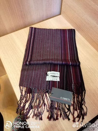 Шарф мужской шерсть