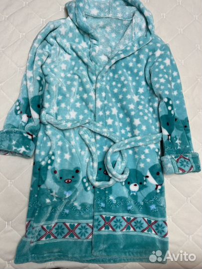 Детский махровый халат