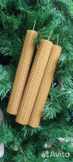 Свечи из натуральной вощины