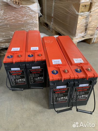 Аккумулятор гелевый 170, акб агм, тяговый акб, agm