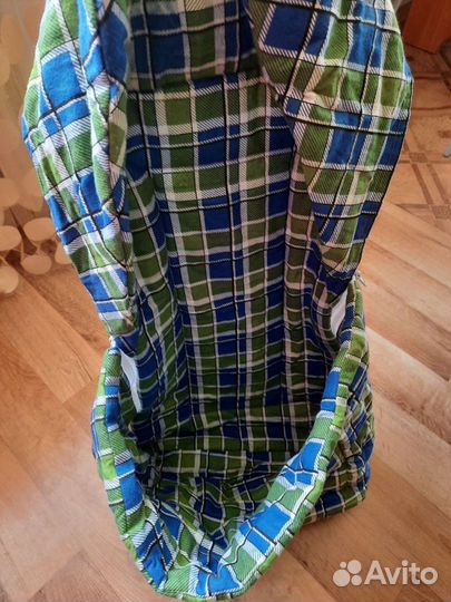 Теплая накидка на санки новая