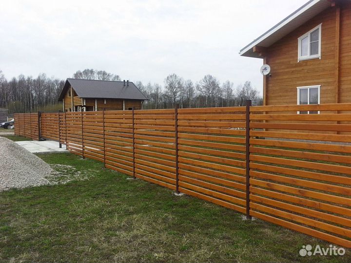 Установка заборов