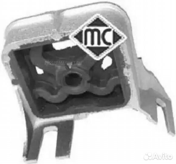 Metalcaucho 04679 Резинка глушителя зад