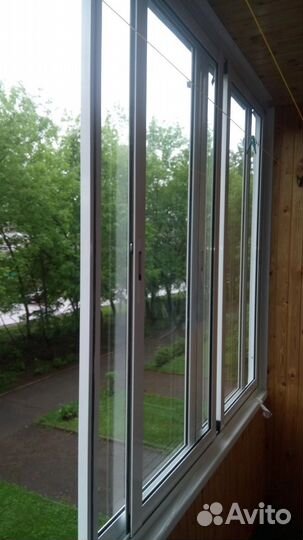 Пластиковые окна и двери, остекление балконов