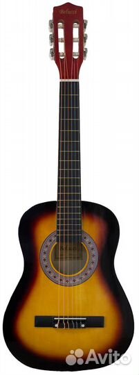 Классическая гитара цвет sanburst