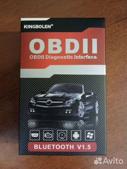 Elm327 obd2 сканер bluetooth v1.5 новый