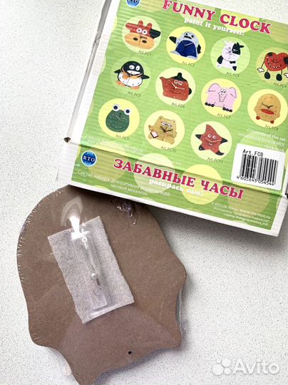 Набор для творчества «Забавные часы»