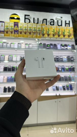 Airpods 2 оригинал новые Рассроча